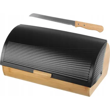 chlebník Chlebník jednodílný Brunbeste 2688 béžový, černý dřevěný