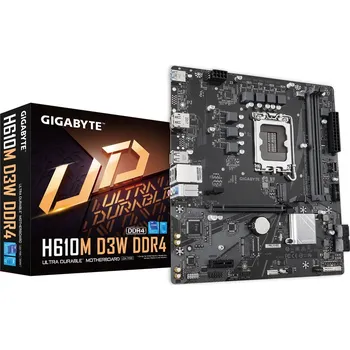 Základní deska GIGABYTE H610M D3W DDR4/LGA 1700/mATX