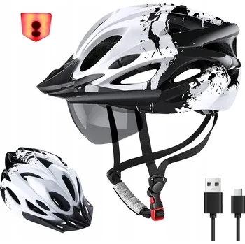 Cyklistická přilba Dospělá Přilba na Kolo Silniční MTB Nastavitelná pro Jízdu na Kole, Bruslích, Koloběžce a Skateboardu