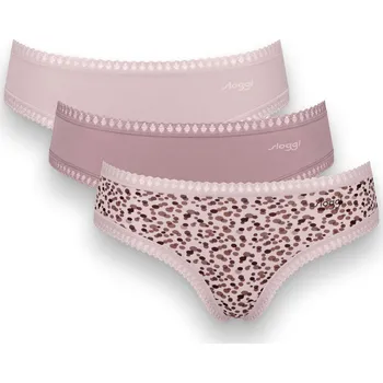 Kalhotky 714397 - Bokové kalhotky sloggi GO Crush Hipster C3P - pro ženy - vel. L - barva: vícebarevná