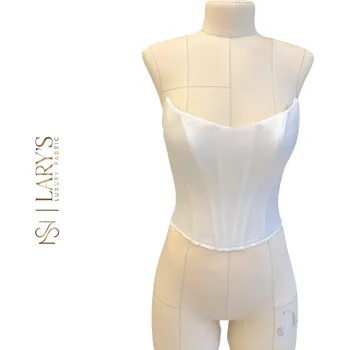 Korzet Saténový korzet ivory - K2732 Velikost: M