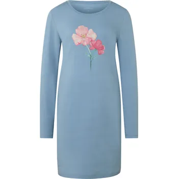 Dámská noční košile 722154 - Tchibo - Noční košile - pro ženy - vel. M 40/42 - barva: modrá/s potiskem