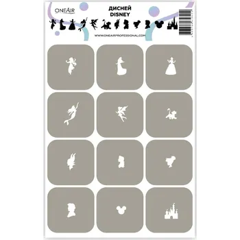 Šablona pro airbrush OneAir Disney