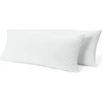 Polštář 732999 - Tchibo - Žerzejové povlaky na polštář - barva: bílá