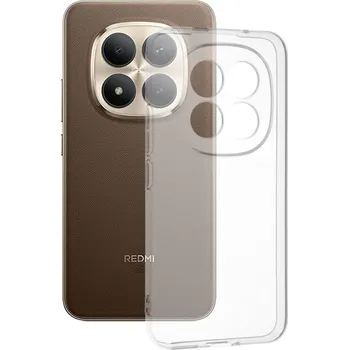 Pouzdro na mobilní telefon Techsuit - čirý silikon - Xiaomi Redmi Note 15 Pro+ 5G - průhledný