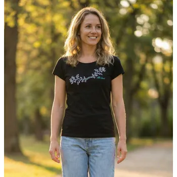 Dámské tričko Dámské triko ALTISPORT ALW128122 ČERNOMODRÁ S