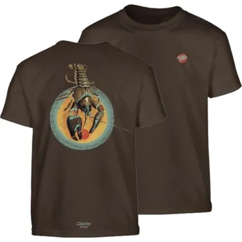 Pánská móda Tričko Giants Fishing Dětské Hnědé Rak Velikost 7-8 let