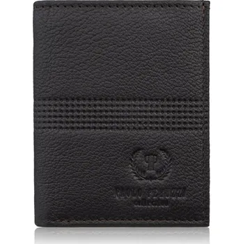 Peněženka Paolo Peruzzi peněženka z přírodní kůže hnědá - muž