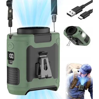 Domácí ventilátor Mini ventilátor Bedee MINI VENTILÁTOR zelený