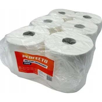 Utěrka Papírová utěrka Celulóza Bílá 100m 2vrstvá Midi