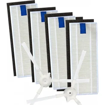 Sada příslušenství pro robotický vysavač HEPA filtry a kartáčky k vysavači ROWENTA RR6871WH Explorer Serie 20 sada s mikrofiltry 4+2ks