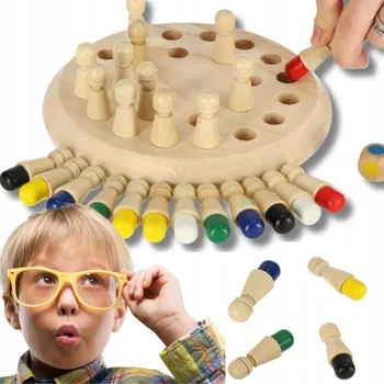 Dřevěná hračka Sada dřevěných Stavebnice Kontext Věk 3+