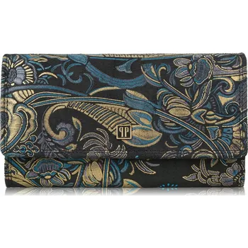 Peněženka Dámská kožená peněženka velká s orientálním potiskem Paolo Peruzzi T-05-G