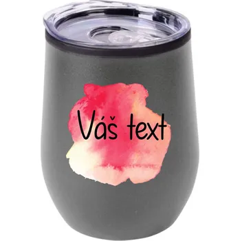 Personalizovaný cestovní termo hrnek Bowl - Akvarelový otisk