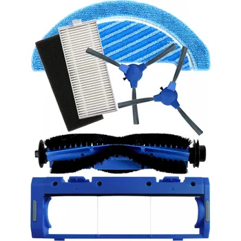 Sada příslušenství pro robotický vysavač Kartáče a HEPA filtr pro vysavač CECOTEC Conga 1990 Connected s krytem 6ks