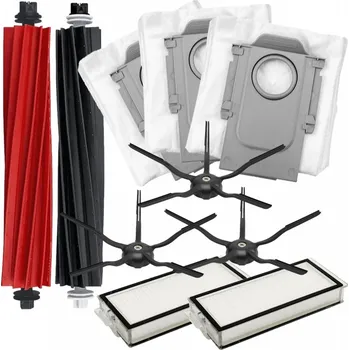 Sada příslušenství pro robotický vysavač Kartáče a HEPA filtry pro vysavač ROBOROCK Q5 Pro Plus sada a sáčky 10ks