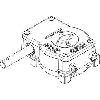 Instalatérský materiál Šneková převodovka Danfoss pro JIP kulové ventily DN 80-100 (065N0684)