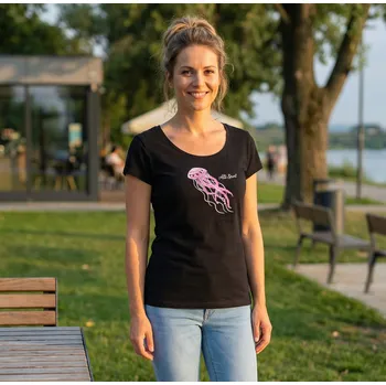 Dámské tričko Dámské triko ALTISPORT ALW051122 ČERNORŮŽOVÁ XS