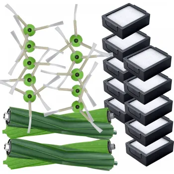 Sada příslušenství pro robotický vysavač HEPA filtry a kartáče pro vysavač IROBOT Roomba i8 Combo maxi sada 24ks