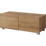 Malý televizní stolek CALABRINI - dub zlatý