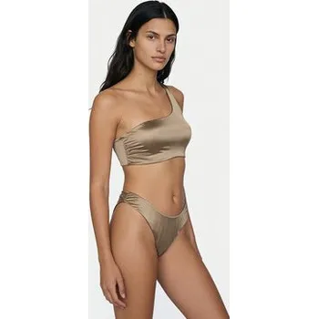 Dámské plavky Calvin Klein Swimwear Vrchní část bikin LV00Q61114 Hnědá M