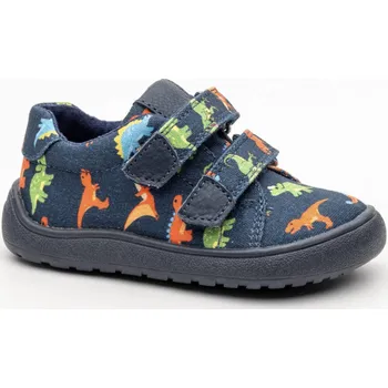 Dívčí tenisky Barefoot plátěné tenisky KORO DINO, Protetika Velikost: 24