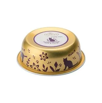 Krmivo pro kočku Nuevo kočka vanička adult krůta a tuňák 85g