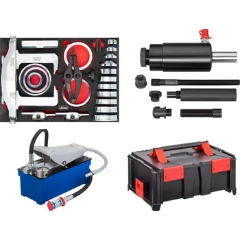 Sada nářadí VIGOR V5128-2, Rozšiřující sada 36 dílná | Plastový box, max. zatížení 90 kg