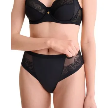 Kalhotky Dámské kalhotky Lisca RUBY 22373 černé černá 36