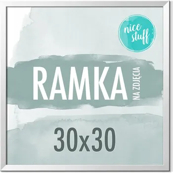 Obraz RÁMEČEK 30x30 Rámeček na fotografie 30x30 Rámečky na fotografie 30x30 STŘÍBRNÁ MDF