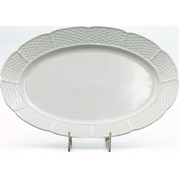 Talíř NATÁLIE, Mísa oválná 36 cm, bílá, Thun