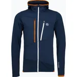 Pánská mikina ORTOVOX Fleece Grid Hoody deep ocean