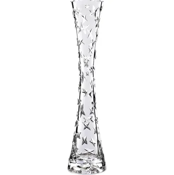 Váza Bohemia Crystal vysoká broušená váza 80A03/600mm - brus Stars