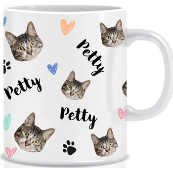 Klasický personalizovaný hrnek Mazlíček všude (300 ml)