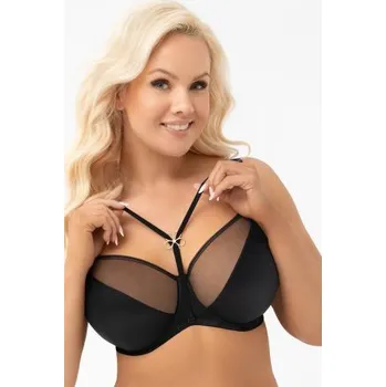 Podprsenka Nevyztužená podprsenka Gorsenia Marisa - hladká Černá 80G