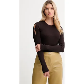 Dámský svetr Svetr Sessun 25109028 hnědá 89X, vel. L