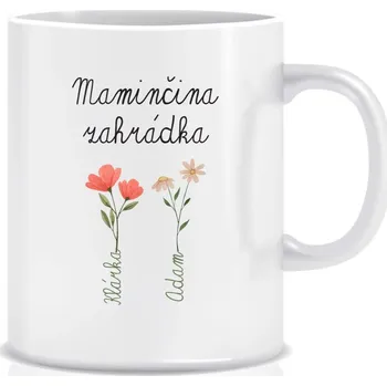 Klasický personalizovaný hrnek Maminčina zahrádka (300 ml)