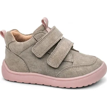 Dívčí polobotky Barefoot tenisky VIKI BEIGE, Protetika Velikost: 28