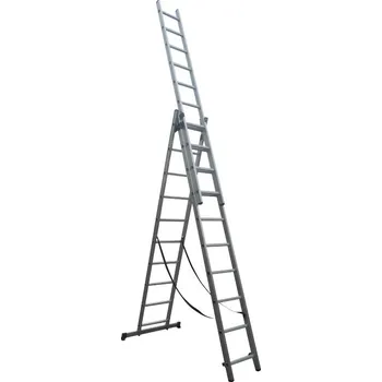 Žebřík Žebřík 3x11 příček Basic 7,30m PROPER