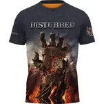 metalove-tricko-Disturbed velikost: 146 - šířka 39 cm, délka 51 cm
