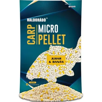 HALDORADO Pelety Carp Micro pellet Javor Banán