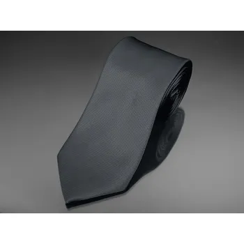 Kravata Kravata pánská AMJ, proužkovaná KU0014, tmavě šedá