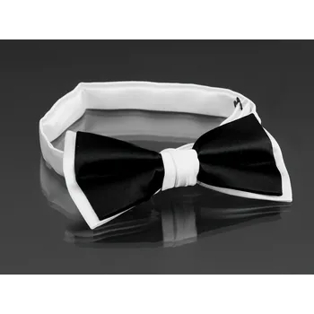 Motýlek Motýlek pánský AMJ bílo-černý MP024