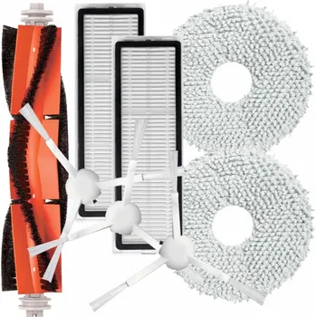 Sada příslušenství pro robotický vysavač HEPA filtry a kartáče pro vysavač XIAOMI DreameBot L10 Ultra sada a mopy 8ks