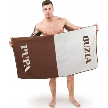 Ručník Osuška Buzia-Pupa 70x140 obličej zadek bankovka prachy