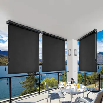 Markýza Svislá markýza Avenberg TACOMA šířka 140 cm - Šedá