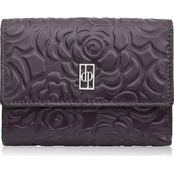 Peněženka Paolo Peruzzi peněženka z pravé kůže fialová - dámská