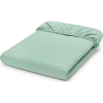 Prostěradlo 722408 - Tchibo - Žerzejové napínací prostěradlo - barva: zelená