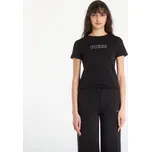 Tričko GUESS Briana Ss T-Shirt Jet Black M