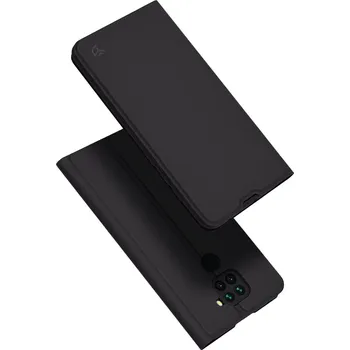 Pouzdro na mobilní telefon Techsuit - Magskin Book - Xiaomi Redmi Note 9 - černá